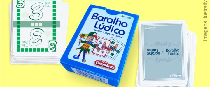 Baralho Lúdico Bom Brinquedo, jogo de cartas infantil