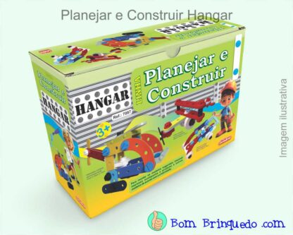 Planejar e Construir Hangar Carimbras - Bom Brinquedo