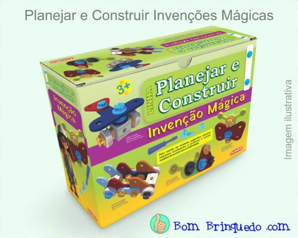 Planejar e Construir Invenções Mágicas Carimbras - Bom Brinquedo